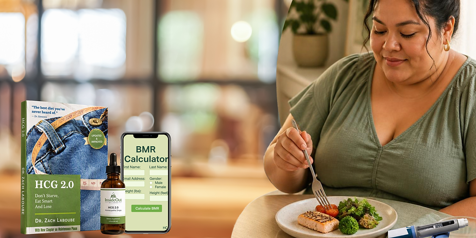 woman adding HCG 2.0 to her existing GLP Plan