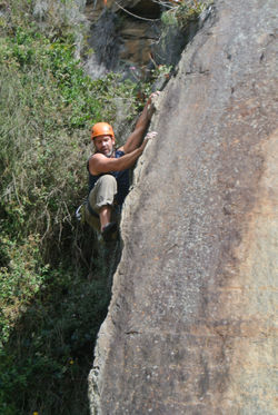 Rockclimbing in Suesca