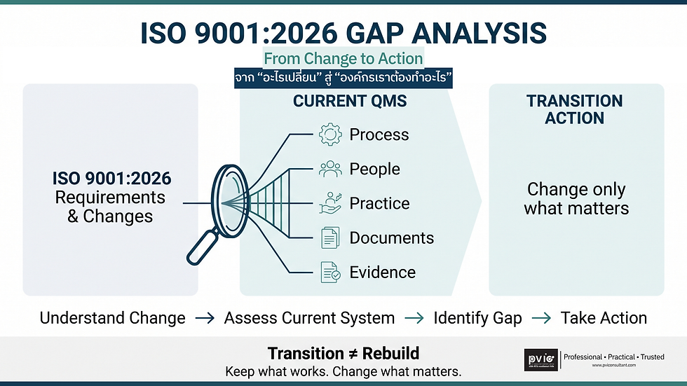 ISO 9001:2026 Gap Analysis