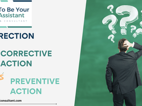 Correction, Corrective Action, Preventive Action ต่างกันอย่างไร? สิ่งที่หลายคนยังเข้าใจผิด