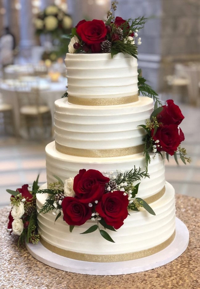 Thumbnail: 4-Tier Buttercream Cakes