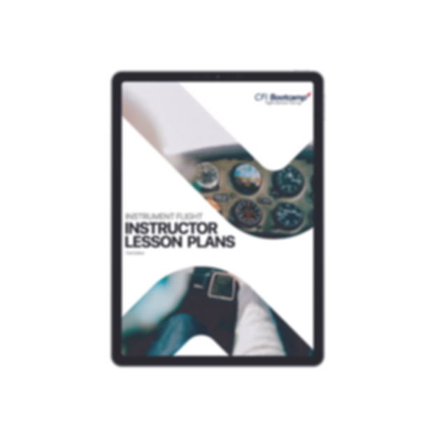 Instrument Flight Instructor Lesson Plans