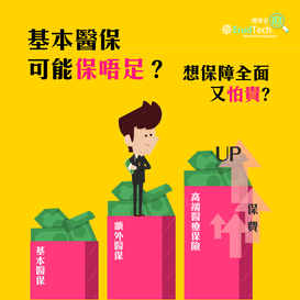 【基本醫保可能保唔足？想保障全面又怕貴? 】