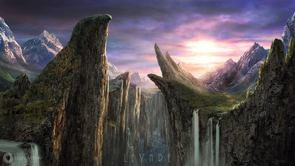 Levare Artwork: Valle della Vita Concept