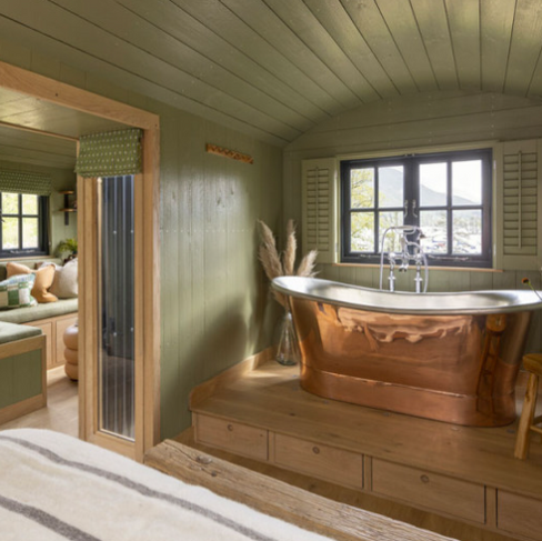 Shepard's hut bath