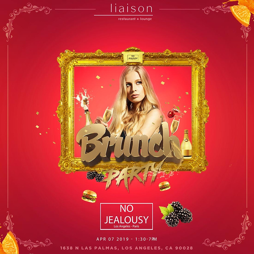No Jealousy Sunday Party Brunch at Liaison