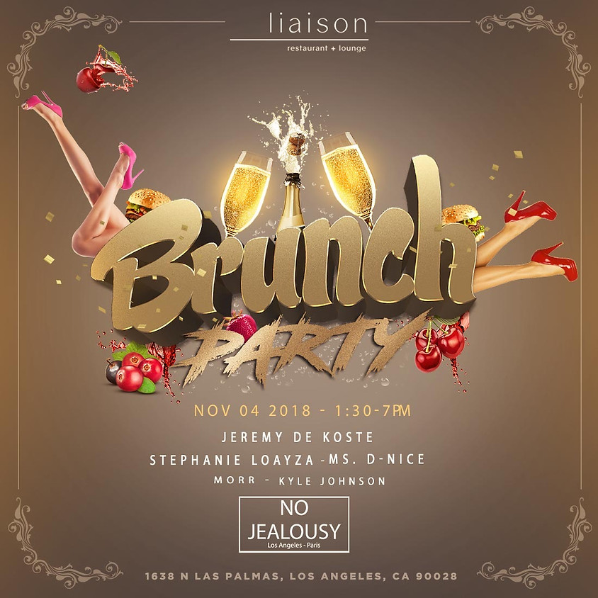 No Jealousy Sunday Party Brunch