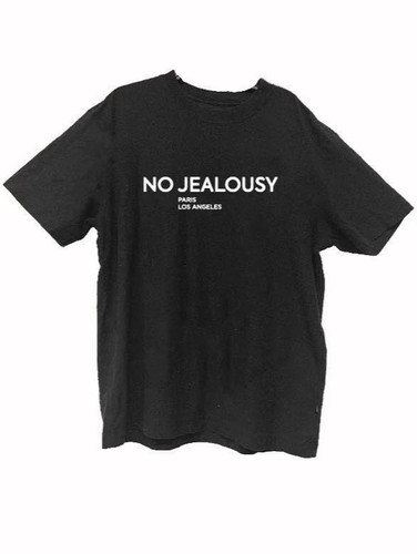 T-SHIRT - Black/White | nojealousyla