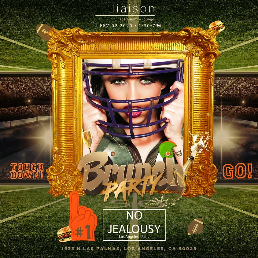 No Jealousy Sunday Party Brunch - Super Bowl Sunday Funday