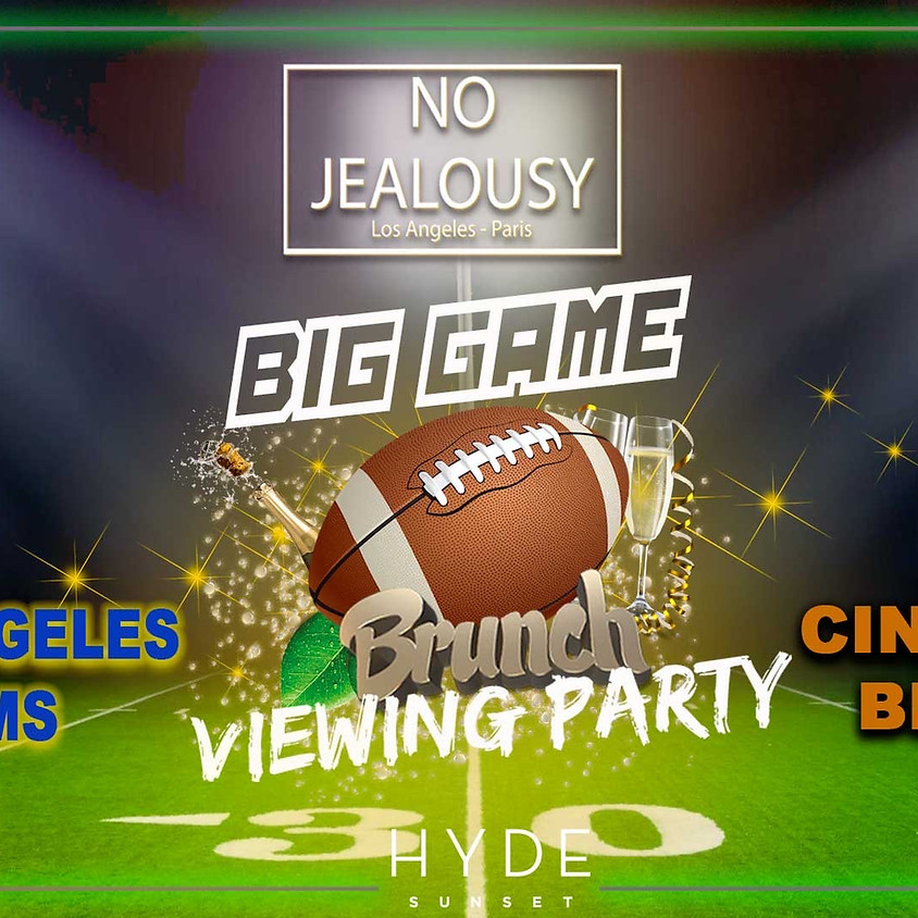 No Jealousy Super Bowl Viewing Event