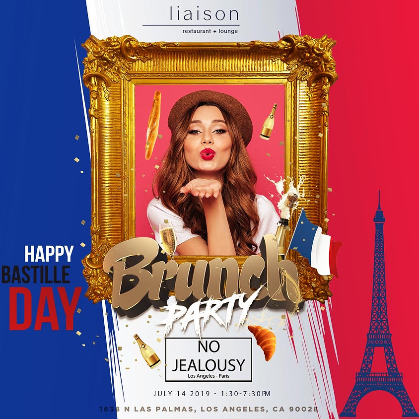 No Jealousy Sunday Party Brunch - Special Bastille Day
