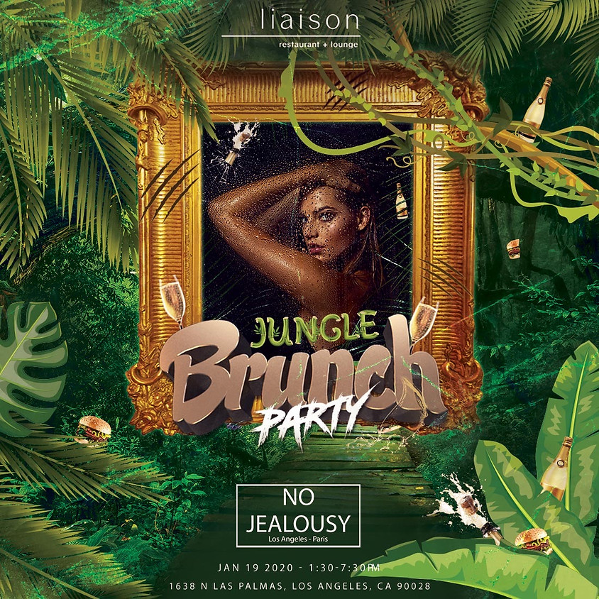 No Jealousy Sunday Party Brunch - Welcome to the Jungle Themed