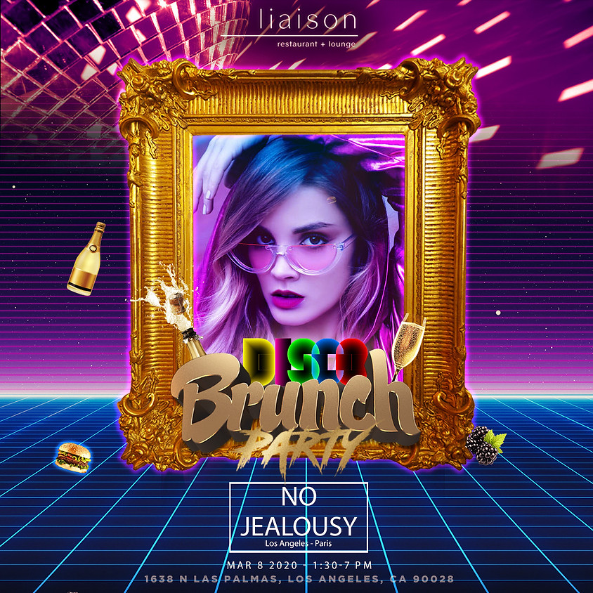 No Jealousy Sunday Party Brunch - Disco Themed