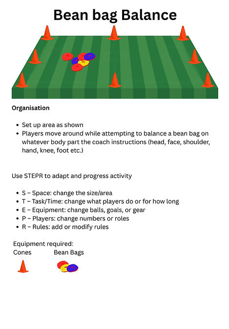 Bean Bag Balance