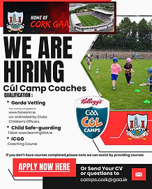 Cork GAA Cúl Camps Ad