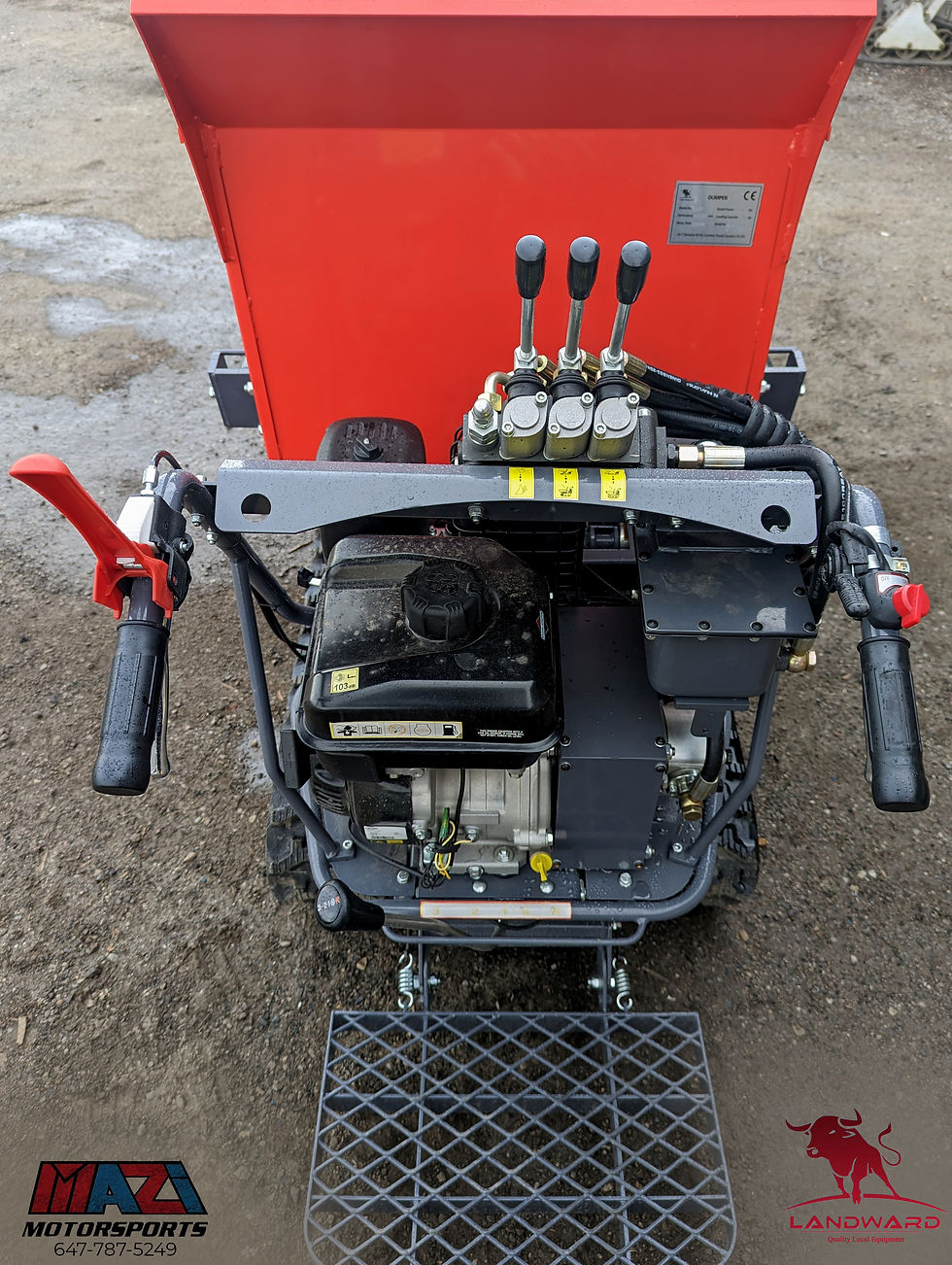 Thumbnail: Landward WD500 Track Wheel Barrow