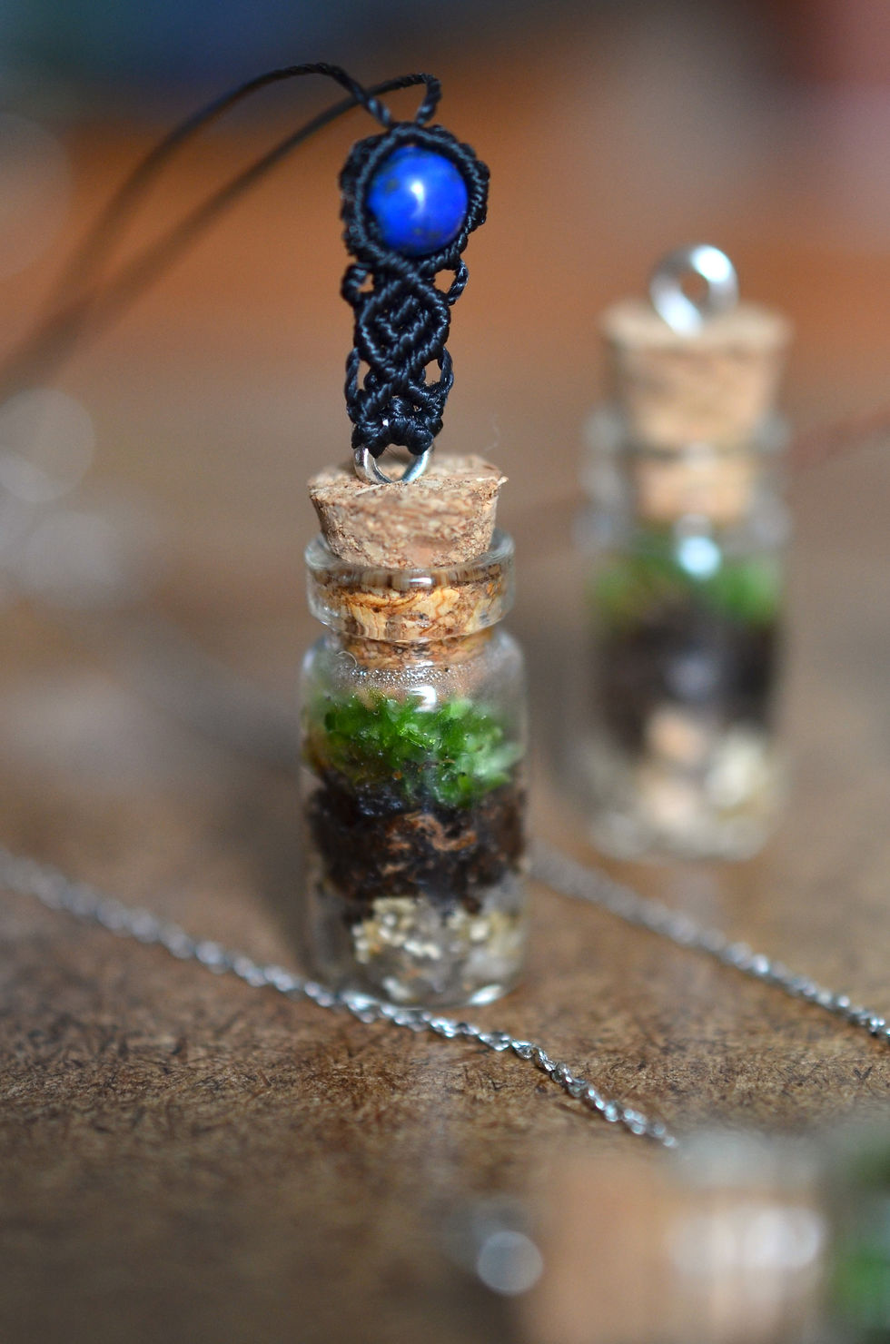 Thumbnail: Terrarium elven pendant