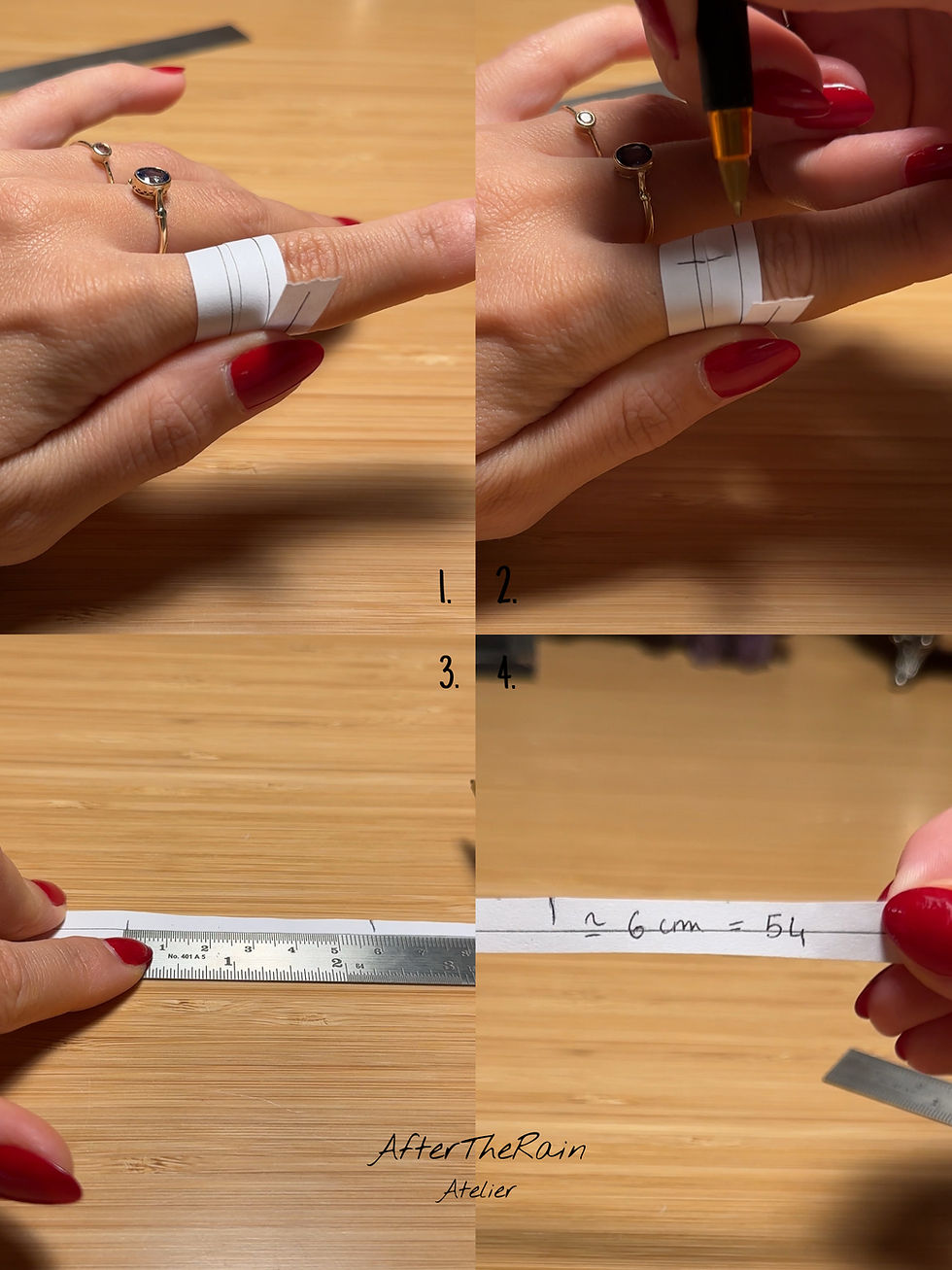 Miniatura: Bague losange personnalisée en macramé