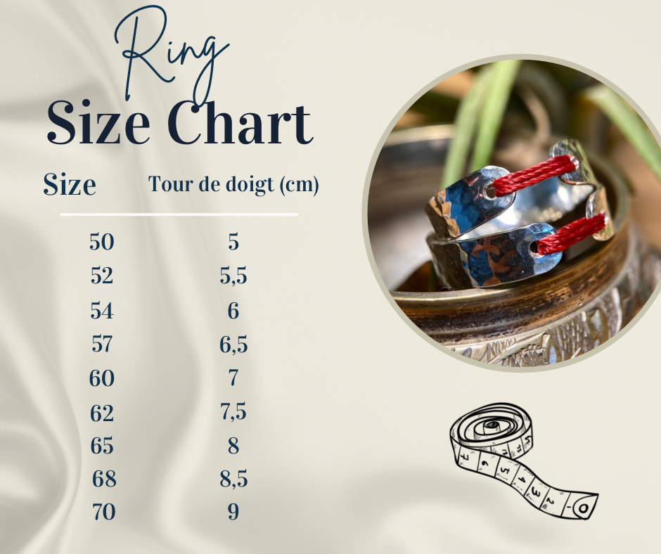 Miniature : Bague losange en macramé et Kyanite mousse T54/55