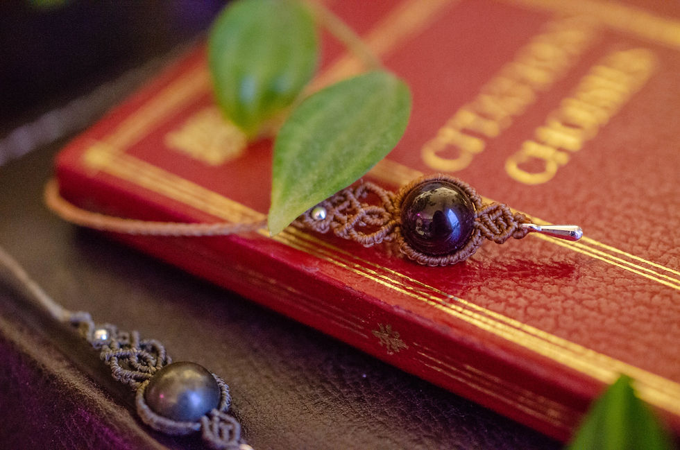 Miniatura: Segnalibro macramè