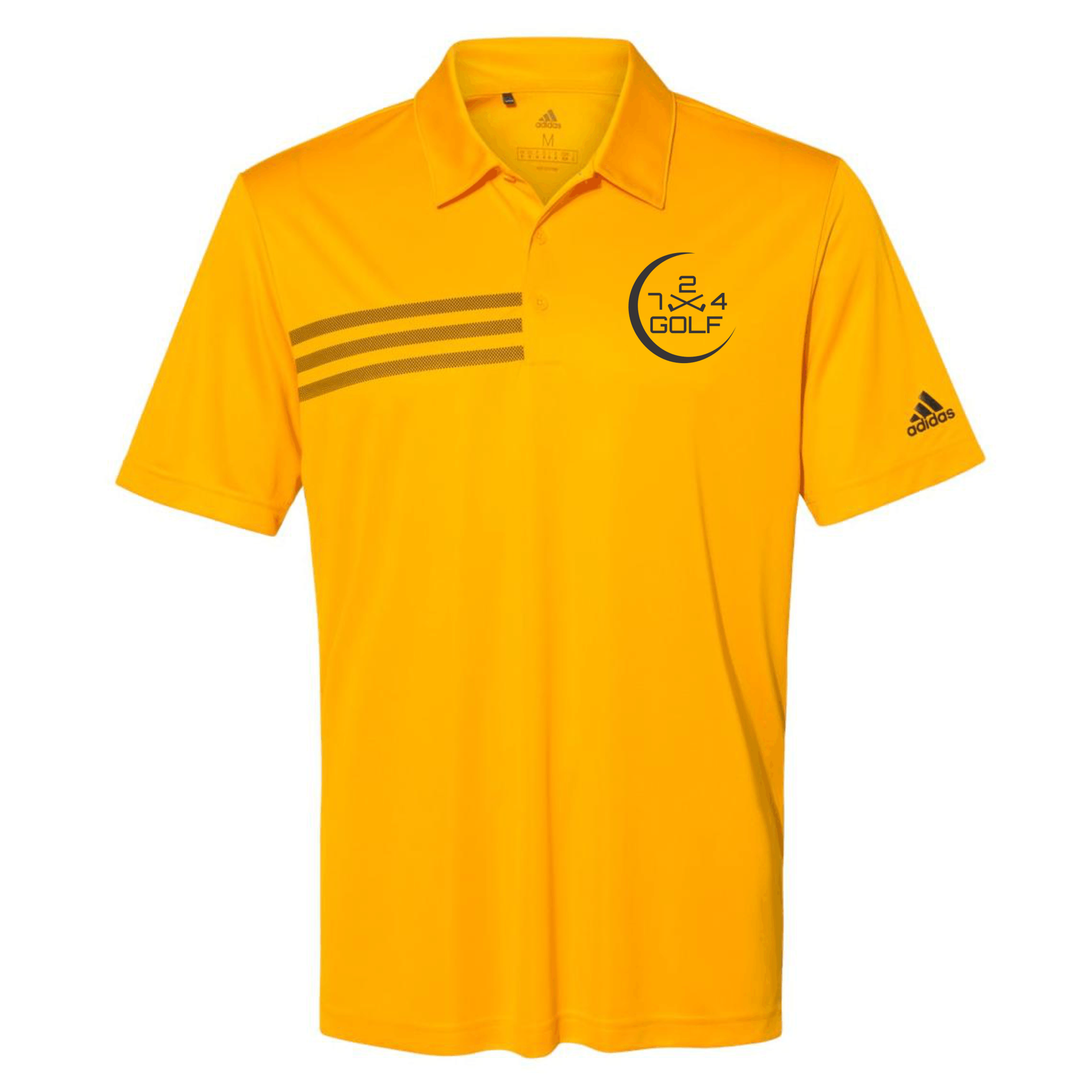 724 Golf Polo - Gold