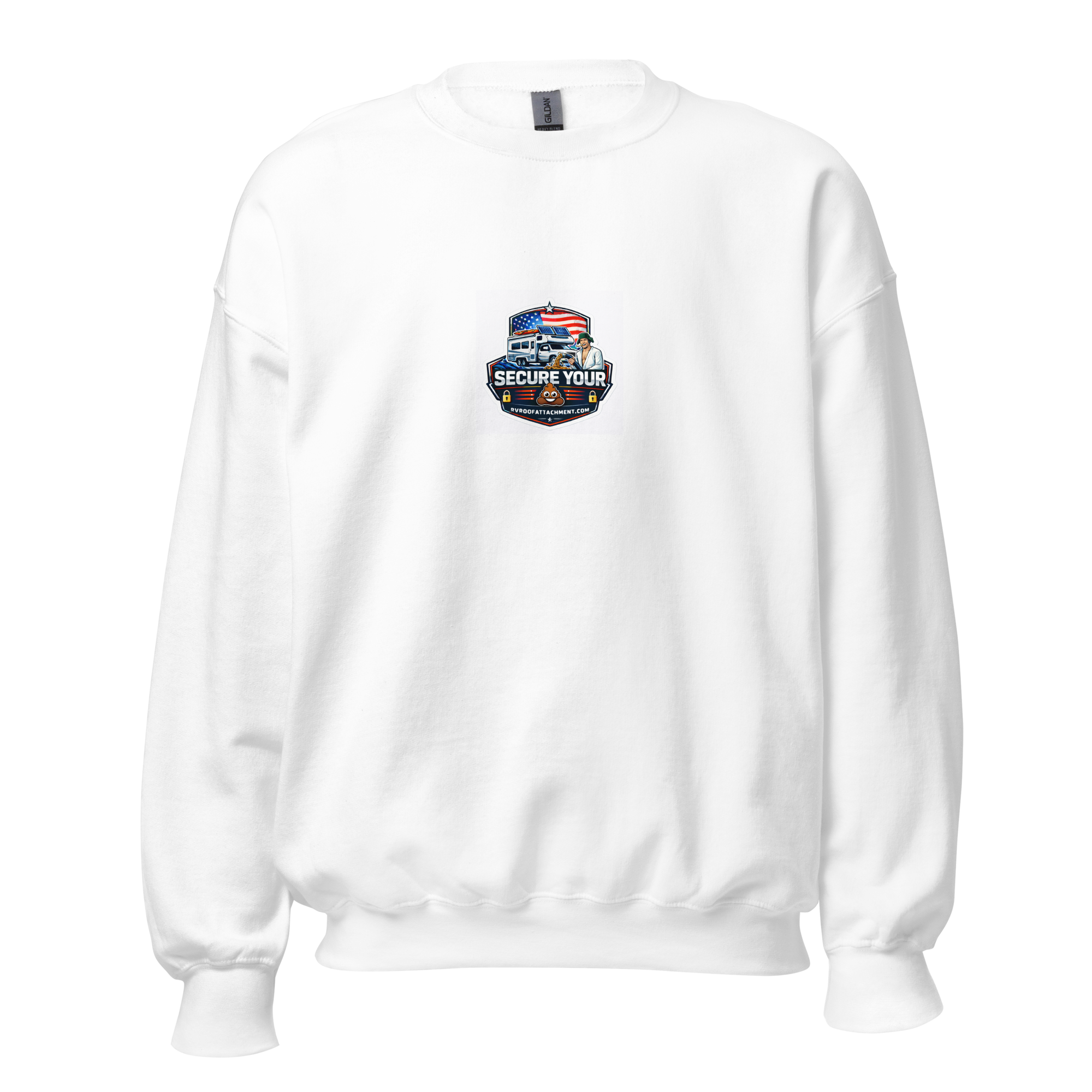 Unisex Crew Neck Sweatshirt | Gildan 18000