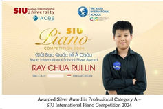 Award-winning piano students Singapore