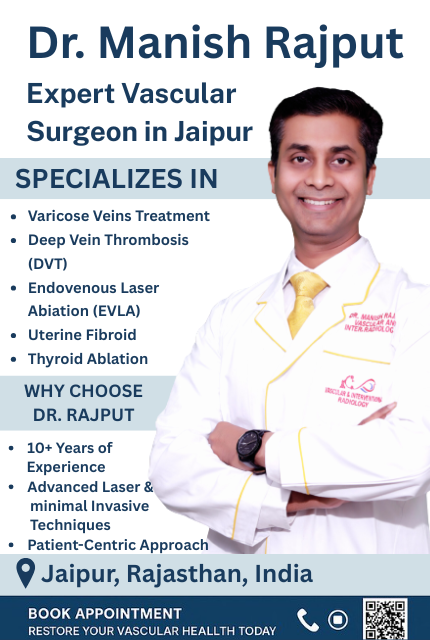 Dr. Manish Rajput Varicose Veins Specialist in Jaipur