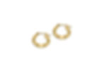 14K YELLOW GOLD ROUND HOOP EARRINGS