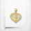 Thumbnail: 14K Yellow Gold Heart San Judas Pendant Charm