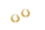 ITALIAN 14K YELLOW GOLD HUGGIE HOOP EARRINGS