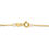 Thumbnail: 14K Solid Yellow Gold Heart Cutout Pendant Necklace