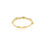 Thumbnail: 10K YELLOW GOLD CZ HEARTS RING