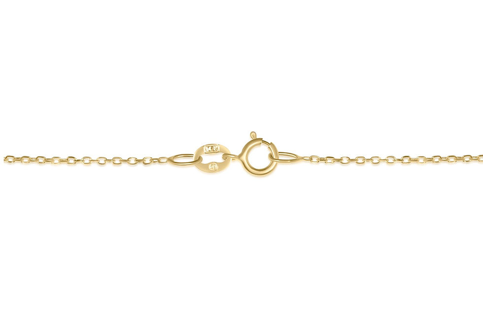 Thumbnail: 14K YELLOW GOLD EVIL EYE HEART PENDANT NECKLACE