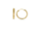 ITALIAN 14K YELLOW GOLD TEXTURED ROUND HOOP EARRINGS