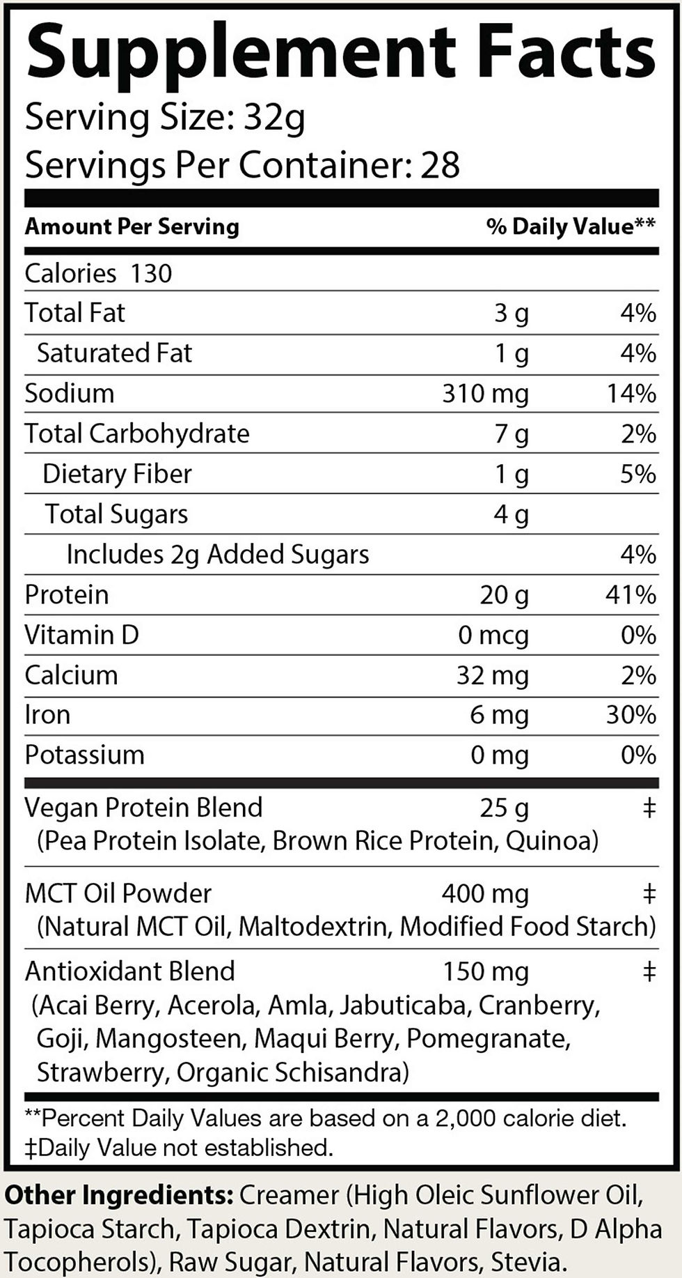 Thumbnail: Pure Plant Protein Vanilla