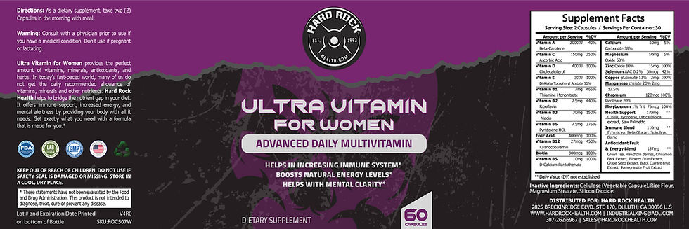 Thumbnail: Ultra Vitamin for Women- Daily Multivitamins