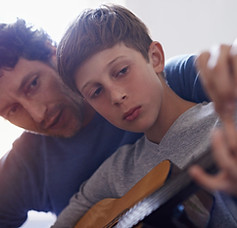 apprentissage de la guitare