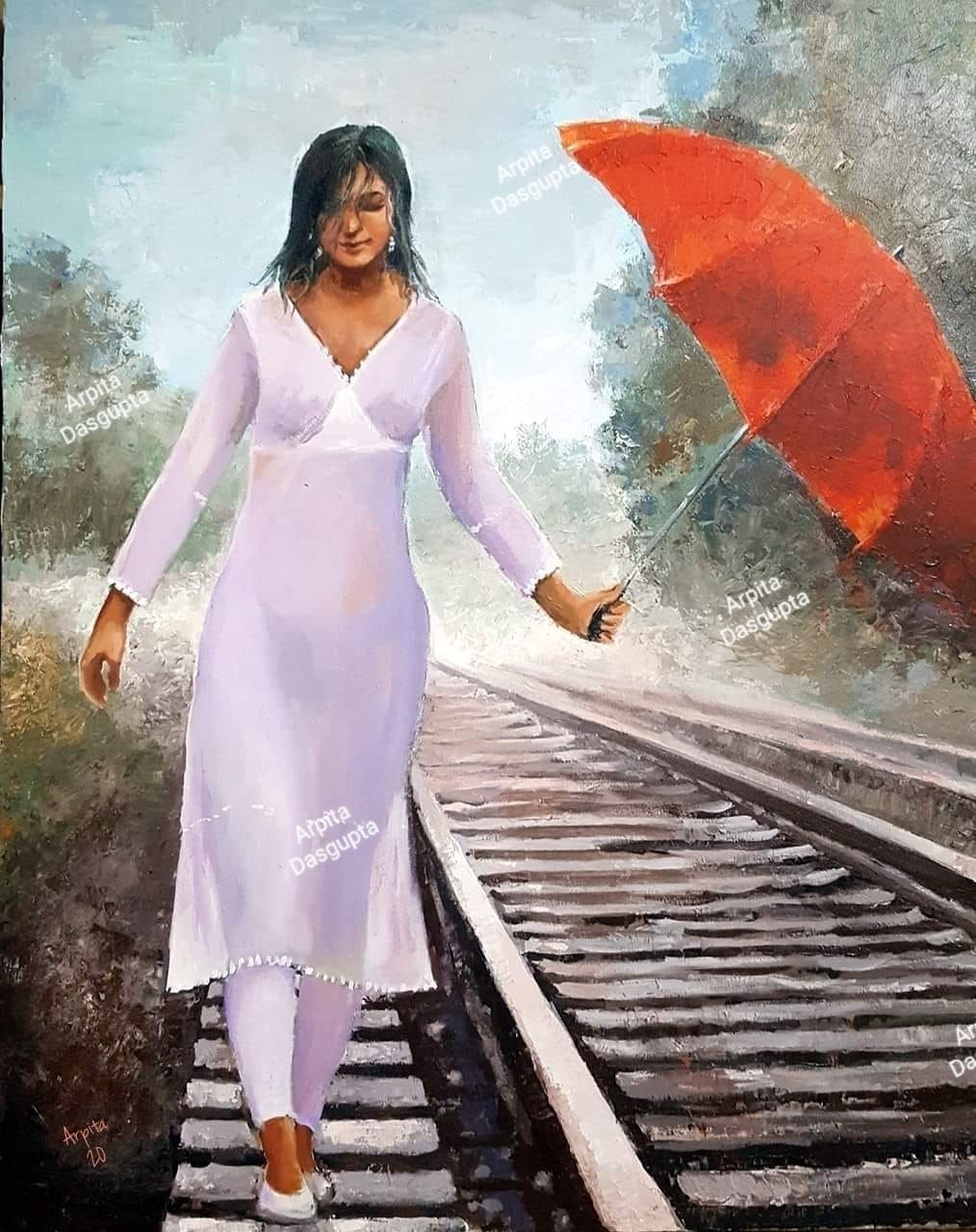 Red Umbrella 