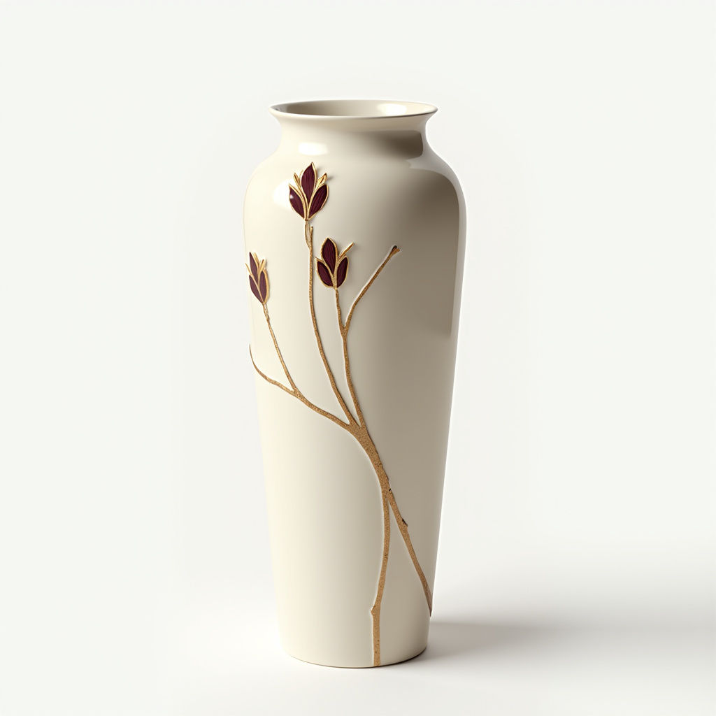 İnce Yapraklı Vazo