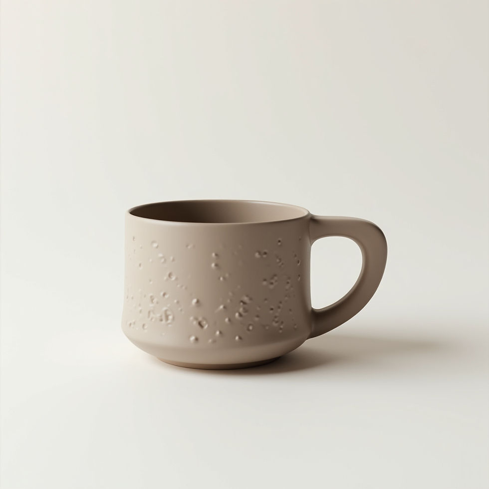 Ergonomik Dokulu Kupa