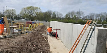 Formwork Stripped Ready For Back-fill