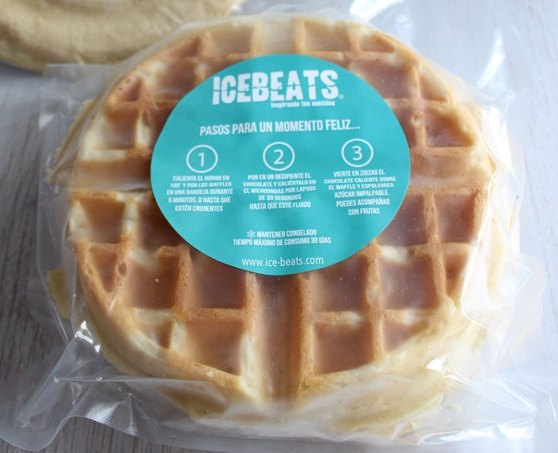 Waffle Congelado de 2 unidades