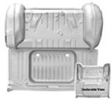 TRUNK FLOOR ASSY 64 WELD THROU PRIM