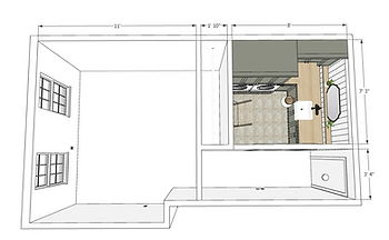 laundry room rendering design