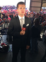 John Webb at President Trump Rally