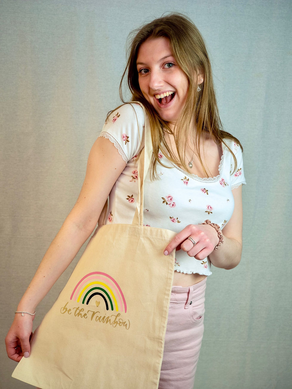Thumbnail: ‘Be The Rainbow’ Totebag