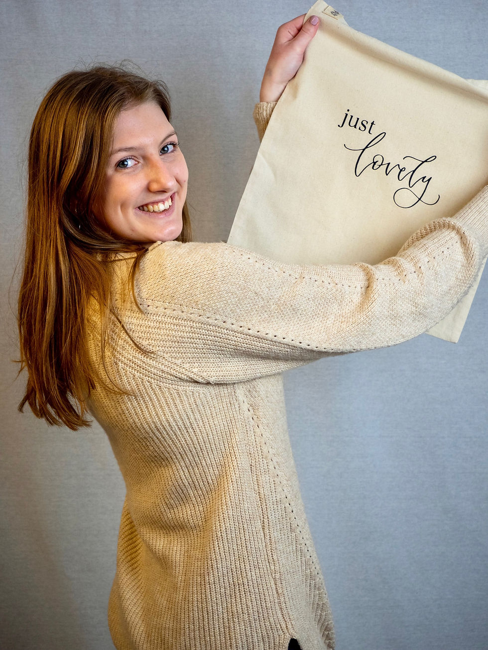Thumbnail: ‘Just Lovely’ Totebag