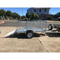Thumbnail: New 2024 Electric Golf Cart Combined with 8x5 Tilt Golf Cart Trailer