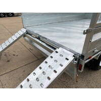 Thumbnail: 10x6 Tandem Flat Deck Trailer Hot Dipped Galvanised